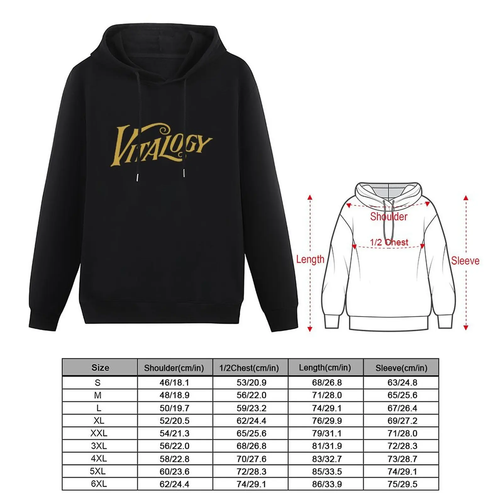 Jam Vitalogy Hoodie hooded shirt mens clothes men's sweat-shirt set japanese style hoodie