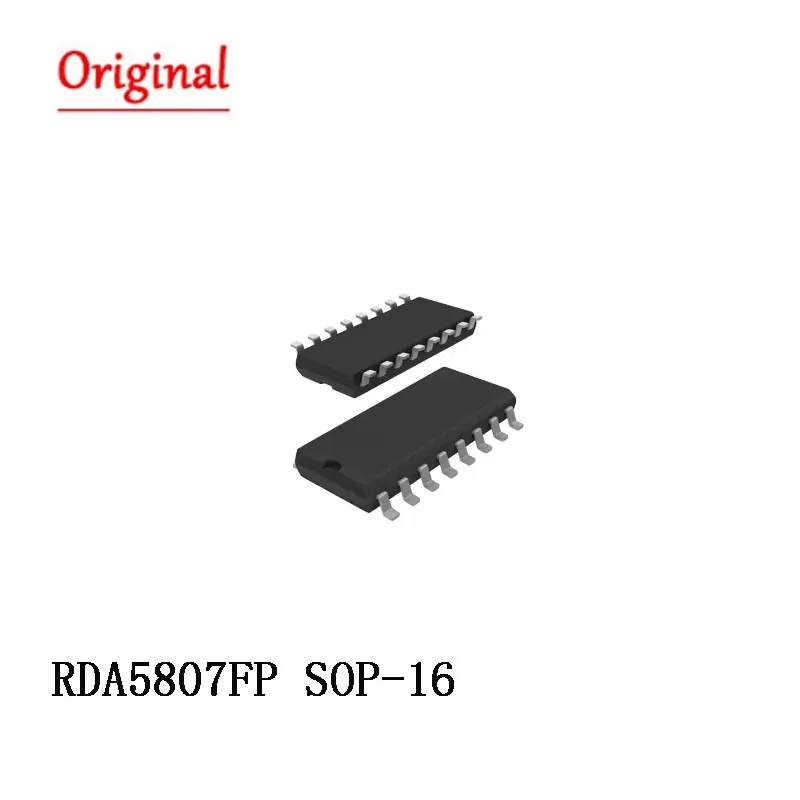 10PCS RDA5807FP FM stereo receiver chip IC chip SOP-16 IN STOCK