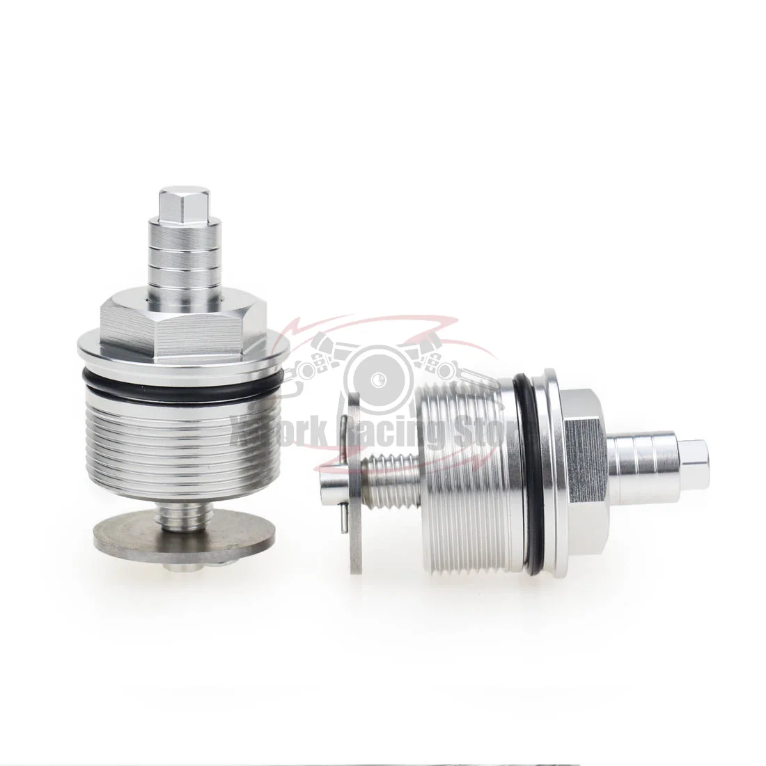 Preload Front Fork Bolts Covers Cap Adjusters For Honda NSR125 SP 1994-1998 35mm fork