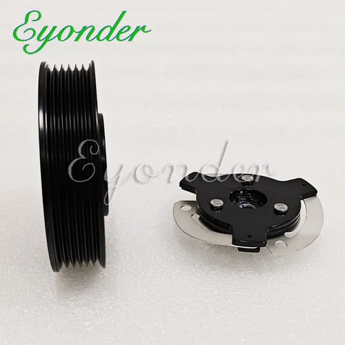 Imagen 2 del producto Polea de embrague de compresor de CA para Sanden, Citroen, Berlingo, C3, C4, C5, DS3, Vauxhall, Opel, Crossland, Peugeot 2008, 208, 3008, 5008, Rifter