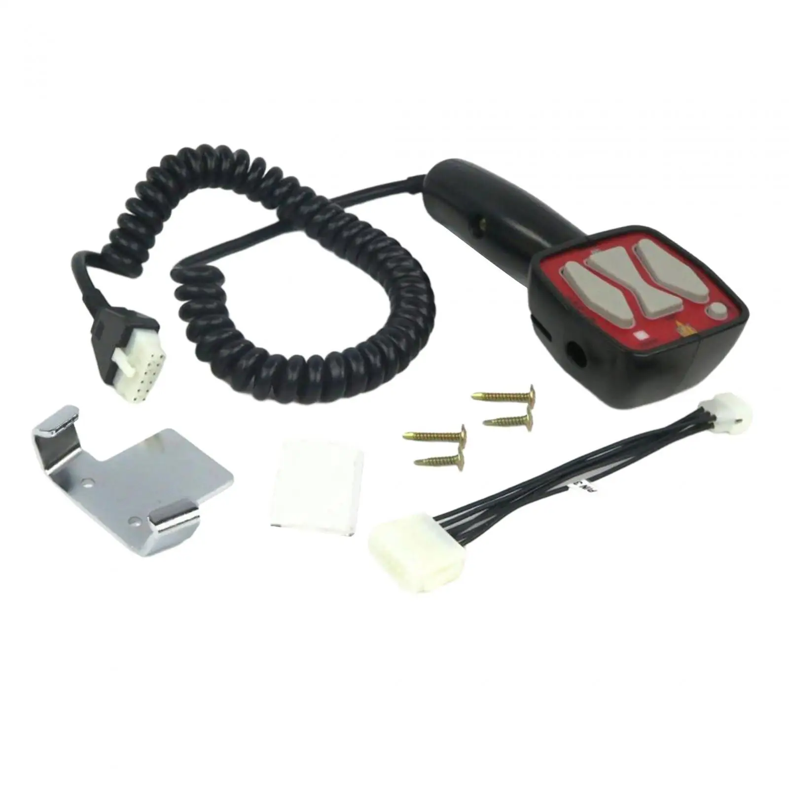 Handheld Snow Plow Controller 1306902 Large Buttons Ease to Use Control Replaces Parts Snow Pusher Controller Set