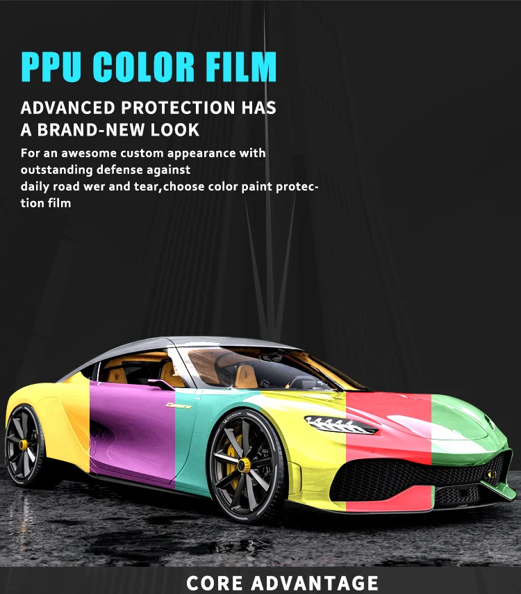 

2025 Hot Selling Matte Satin Pink Automotive Vinyl Wrap Self Healing Tpu Ppf Car Color Changing Film pink Car Wrap Vinyl Film