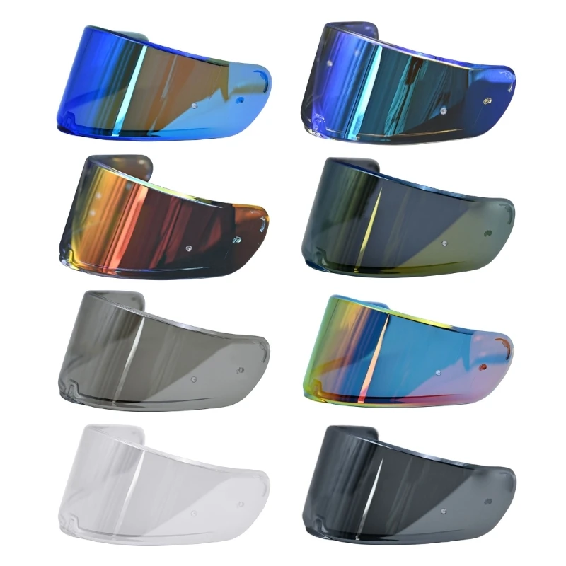 

U90C Motorcycles Helmet Visors Lens Windshield Helmet Lens Visors Motorcycles Helmets Visors Lens Day & Night Wear for FF801