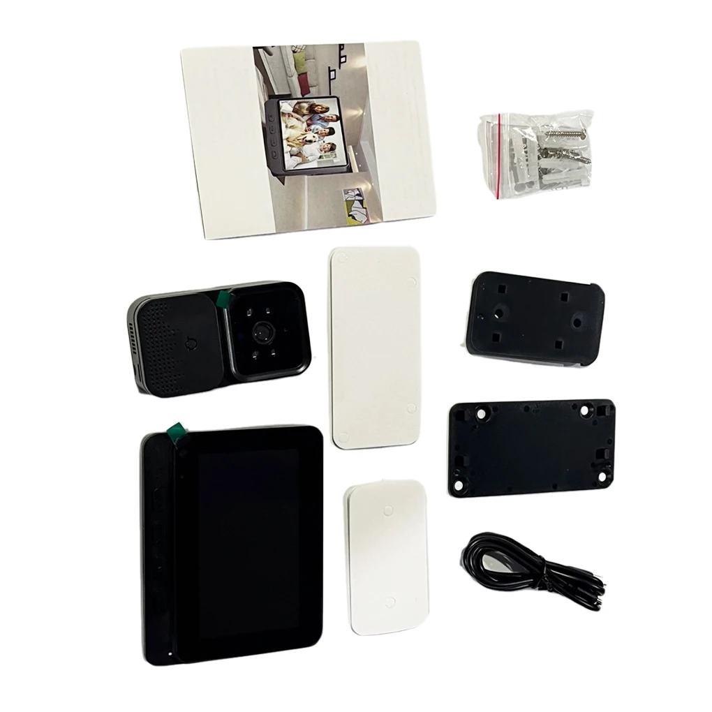 

Дверной звонок с длительным сроком службы батареи и визуальным дверным звонком для домашней безопасности, дверной звонок с дистанционным управлением и подсветкой