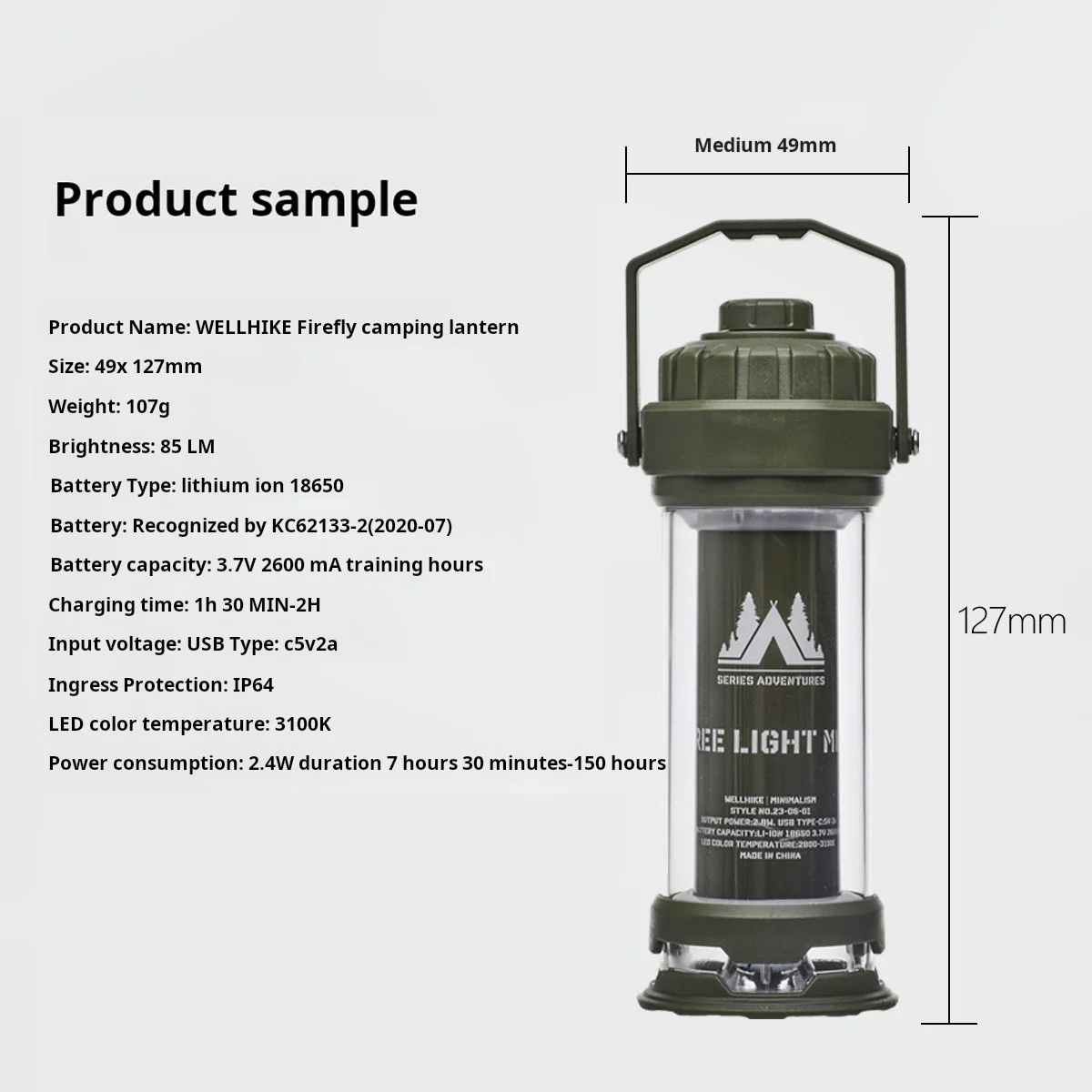 Backpacking Lighting Rechargeable Mini Camp Emotional Lantern Gear Camping Supply