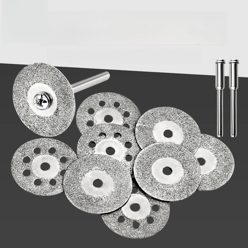 10 قطعة 22 مللي متر شحذ كهربائي تقطيع الماس قطع الماس شفرة المنشار الجاديت العنبر اليشم حجر شفرة المنشار تقطيع الحجر