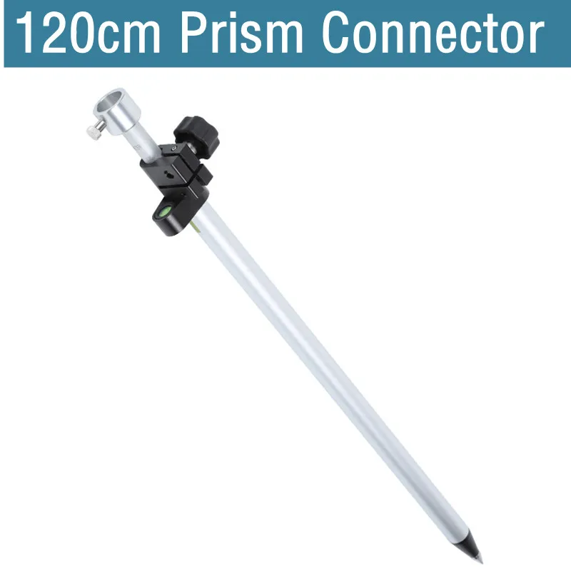 Mini Prism Pole Precise Tip Stretch For Total Station RTK Conntector 10cm 20cm 40cm 120cm prism pole Surveying Instruments