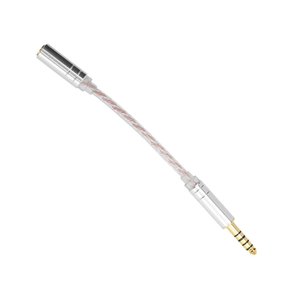 Male to Female 4.4mm Balanced Male to 3.5/2.5 Female Plug and Play Audio Adapter Cable for ZX300A HiFiman