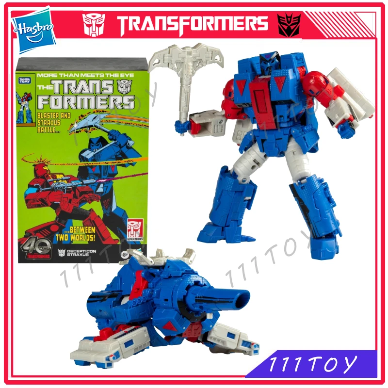 

In Stock Hasbro Transformers Toy Generations Comic Edition Leader Decepticon Straxus Action Figure Robot Toy Collect Gift Hobbie