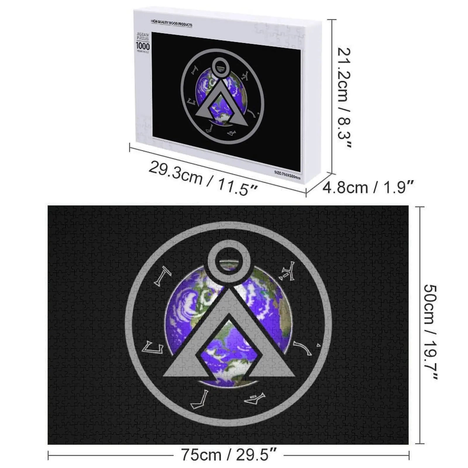 Puzzle Stargate SG1 z Własnym Zdjęciem - Personalizowany Prezent na Święta, Prezent dla Nowożeńców