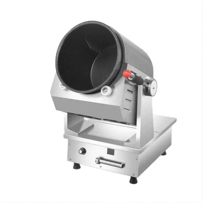 

Stir Fryer Coffee Bean Frying Stir Fry Machine Auto Cook Machine Robot Rotate Fried Rice Cooker Automatic Wok for Restaurant