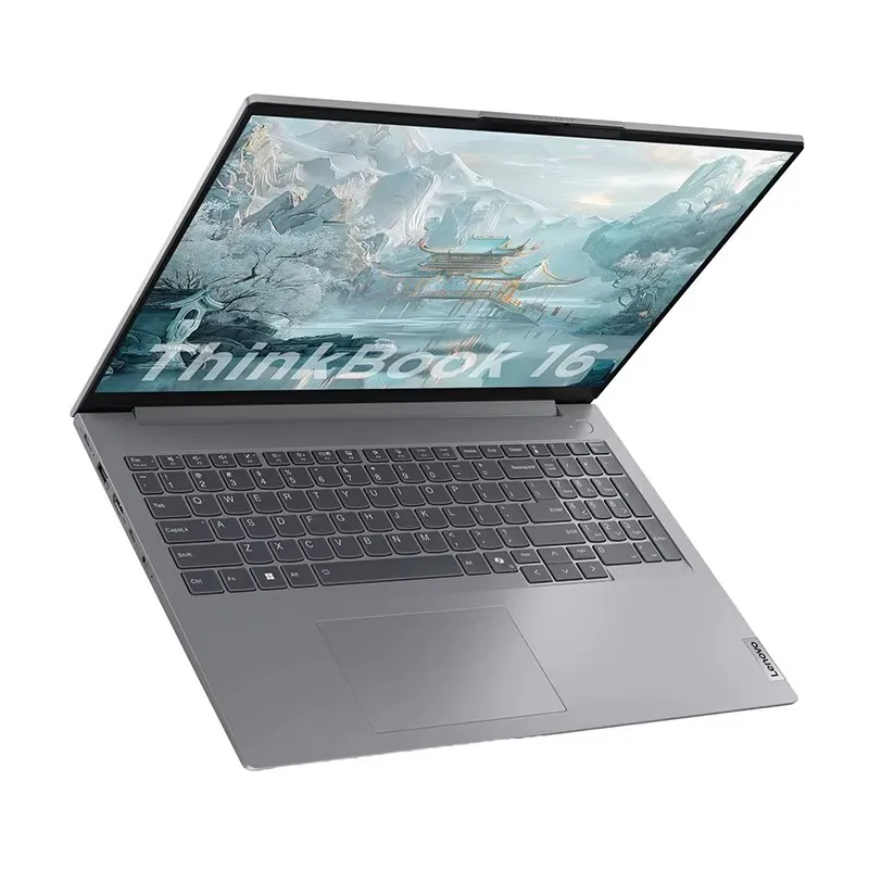 Ноутбук Lenovo, компьютер ThinkBook 16 2024, AMD 8845H 16 ГБ 1 ТБ 16 дюймов 2,5 K 120 Гц 350nit, экран дисплея, офисный ноутбук, ПК