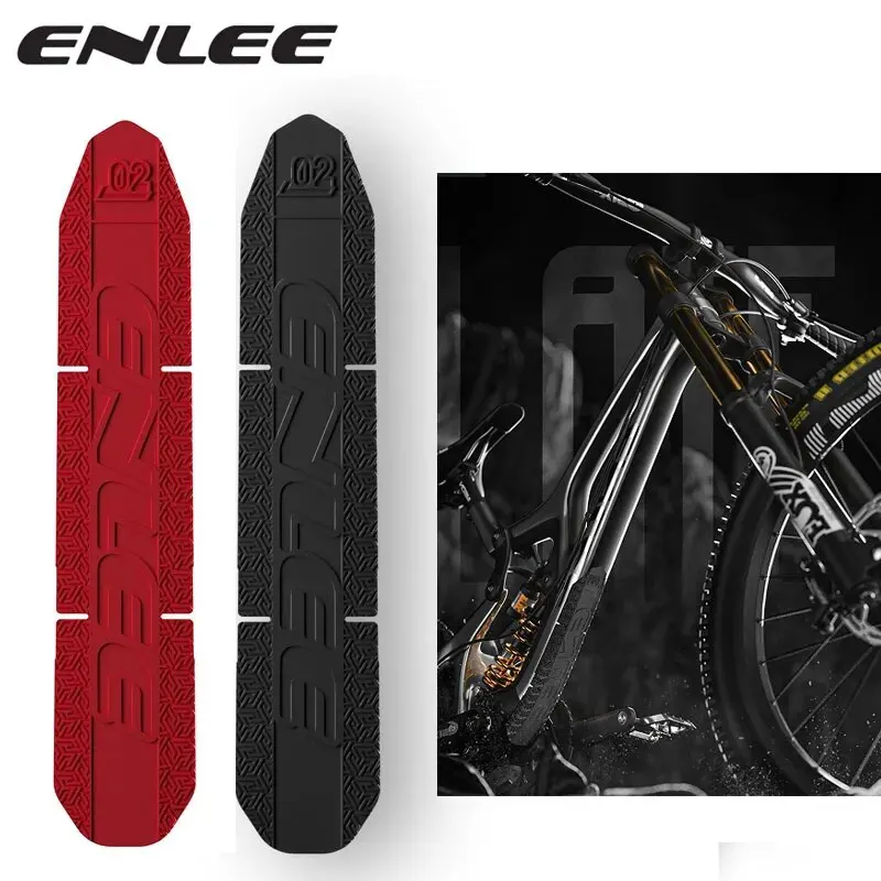 Enlee Mountainbike Rahmen Schutz Silikon Boden Aufkleber MTB Rennrad beste Antik ollision wasserdichte Schutz folie