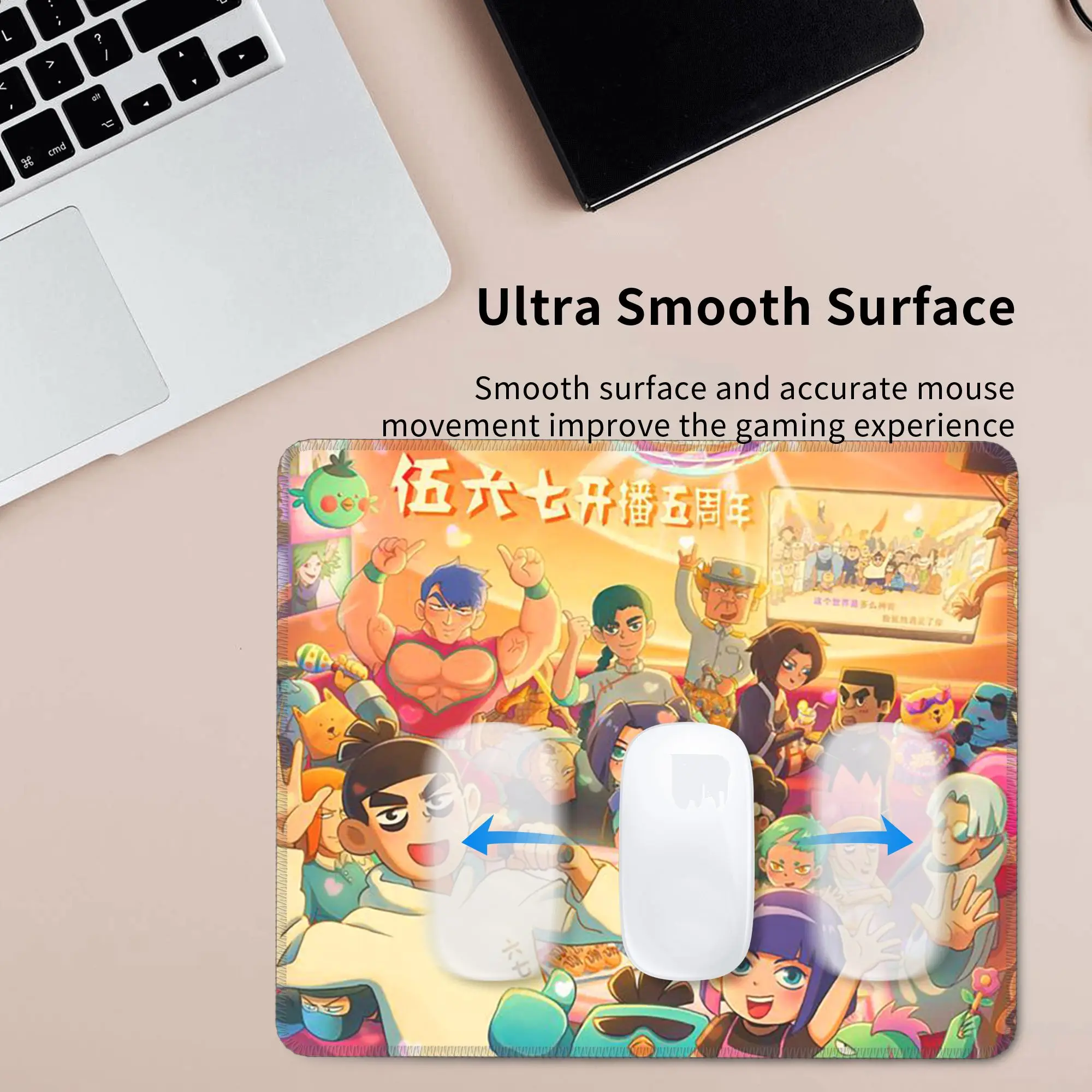 Scissor Seven Action Manga Cartoon Mouse Pad Computer Keyboard Mouse Mat Gaming PC Laptop Desk Mat Office Accessories Table Mats
