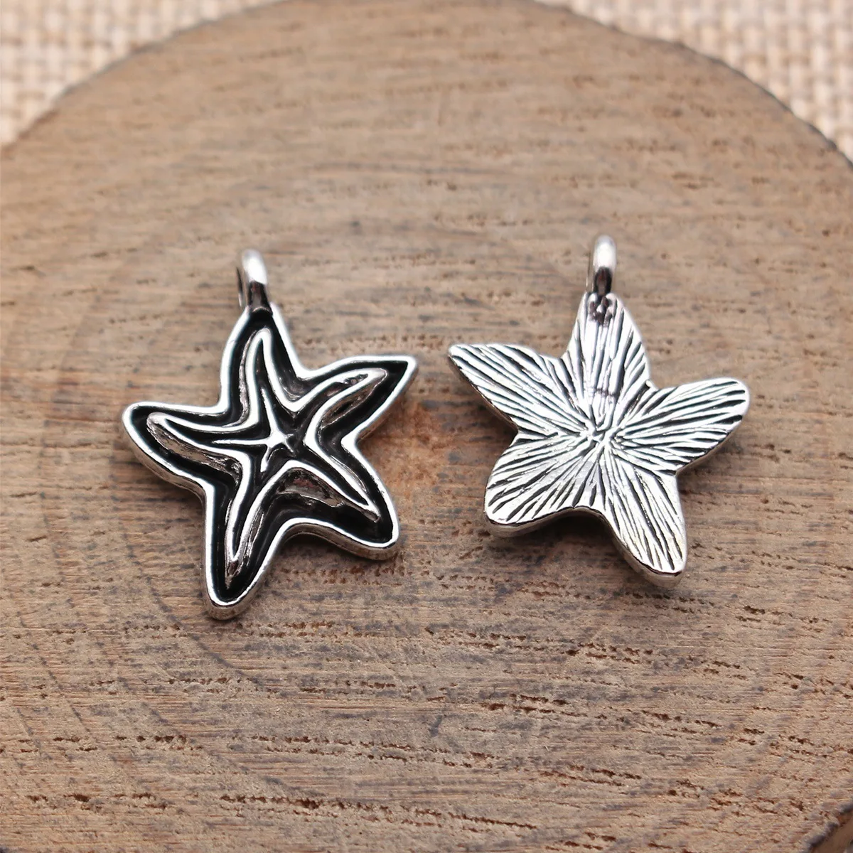 Starfish Ocean Charm Collection Animal Charms For Beach Theme DIY Bracelet Necklace Jewelry Making Supplies For