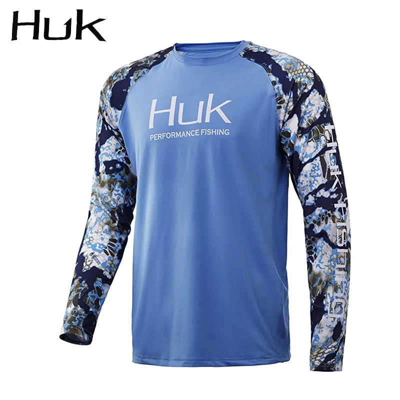 Fishing Shirts Men Long Sleeve Crewneck Sweatshirt Outdoor Uv Protection Breathable Fishing Clothing Camisa Pesca