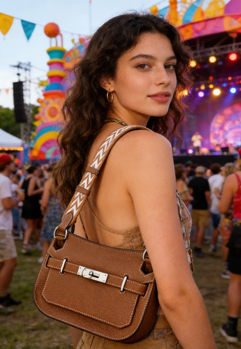 

Luxury Brand Gold Buckle Women Handbags Genuine Leather Women Shoulder Bags Retro Square Underarm Mailman Bag Women