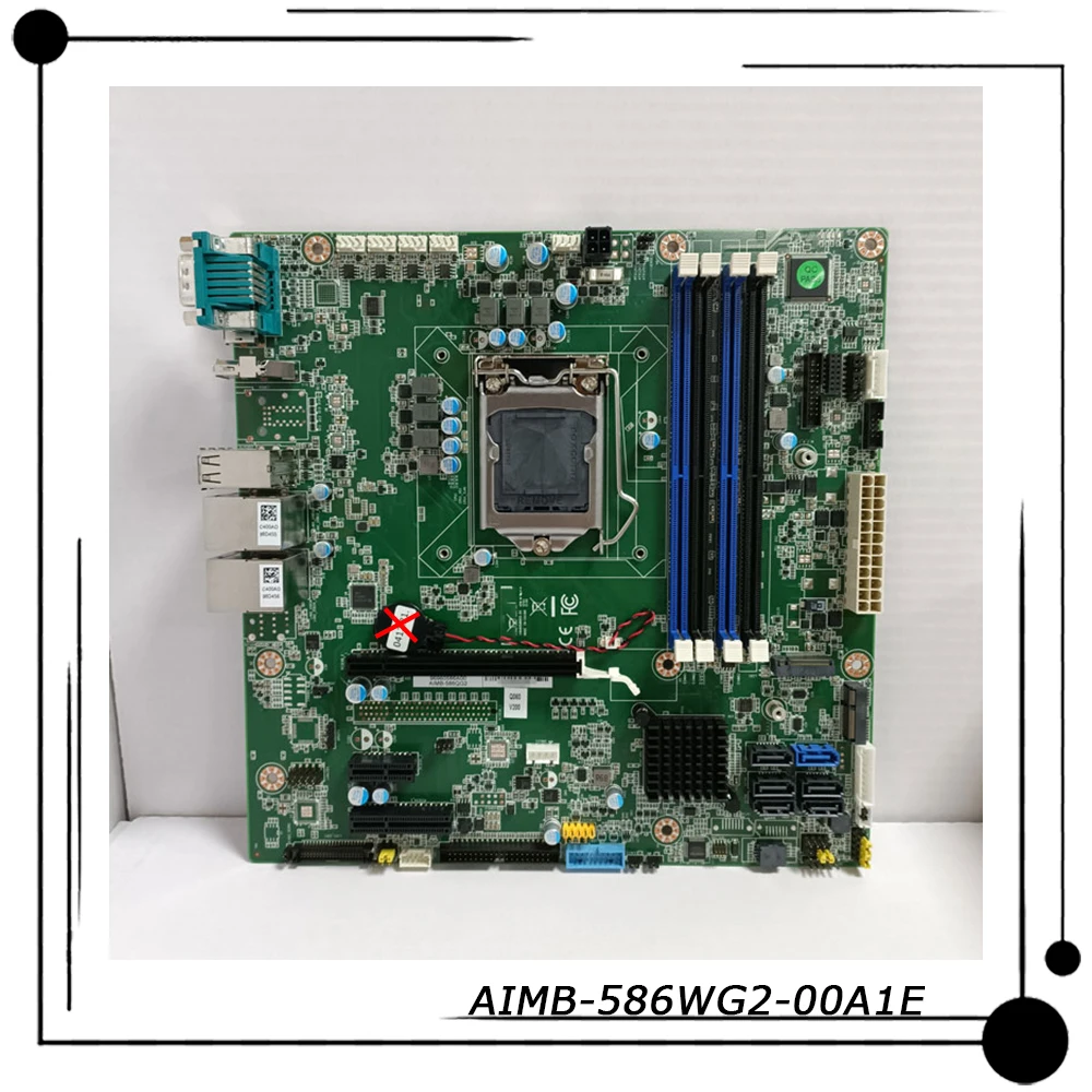 

AIMB-586 REV.A1 AIMB-586WG2-00A1E For Advantech Industrial Computer Motherboard Supports 8/9 Generation Processors Perfect Test