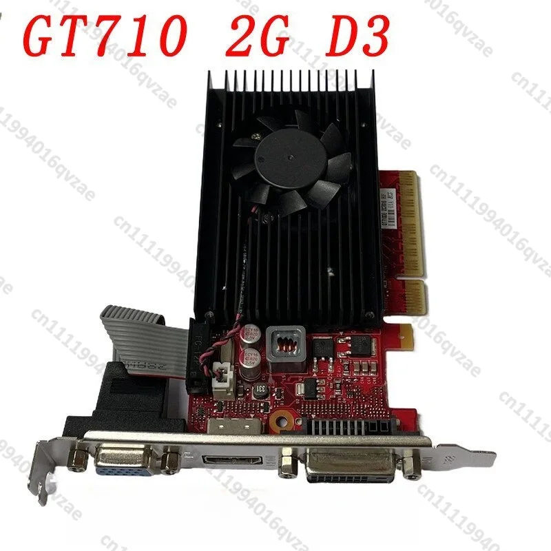 GT710 Graphics Card 2g D3 Supports 2K Size Chassis 8X 16X Server, Desktop
