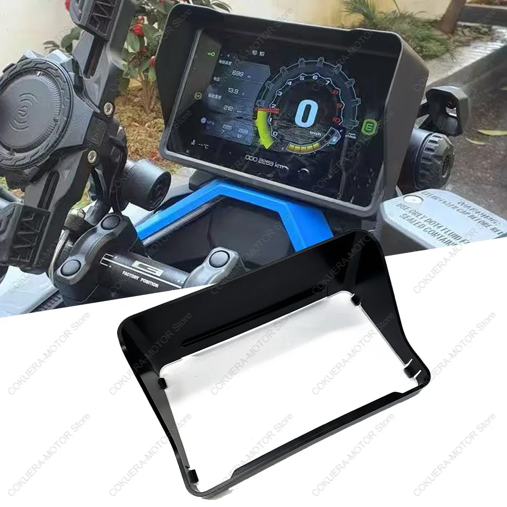 Embedded Instrument Shield Bezel for ZONTES 368G Motorcycle Anti-scratch Dashboard Trim Cover