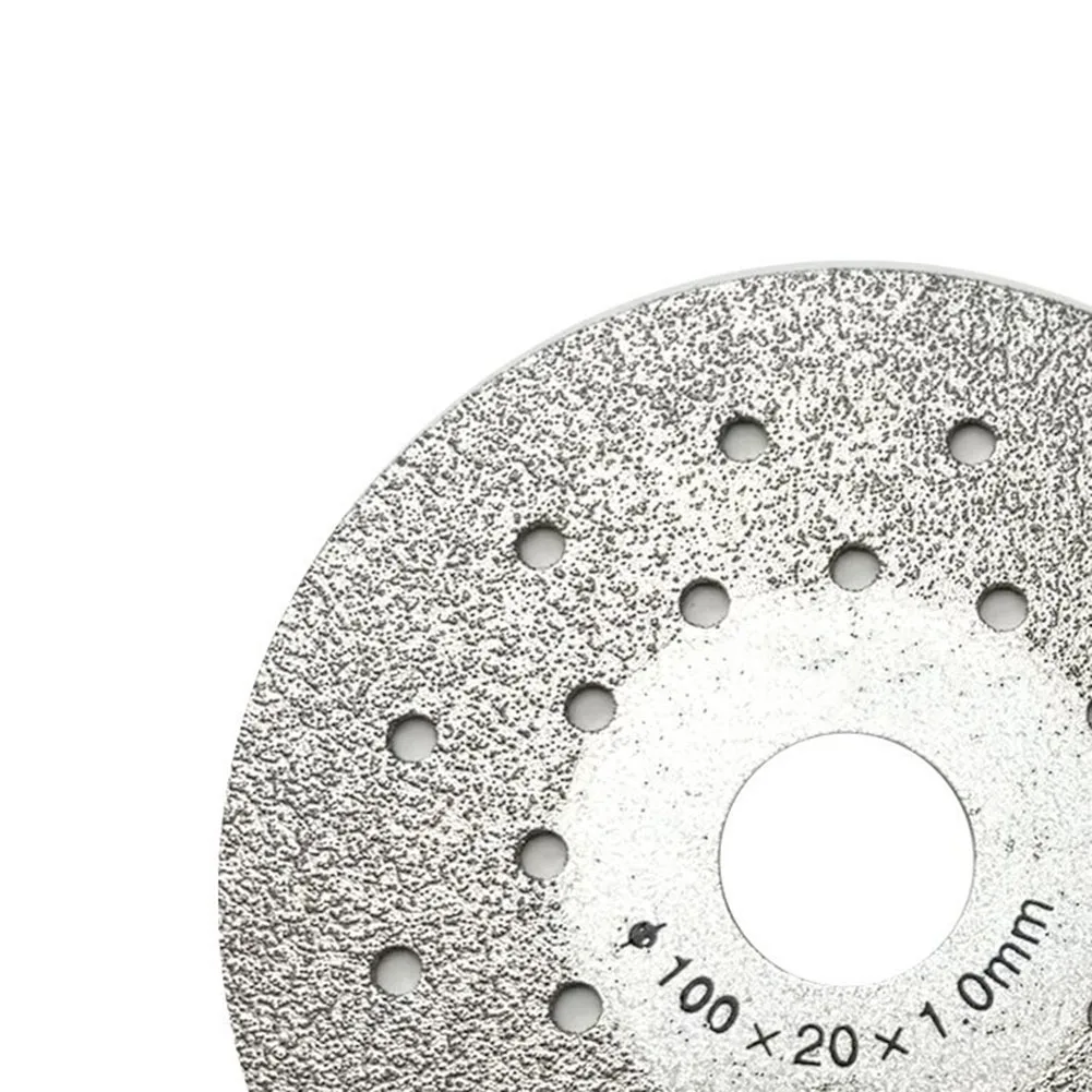 Tarcza tnąca 100 mm Diamentowa tarcza tnąca Projekty budowlane Model podwójnego zastosowania Cięcie szkła Szmergiel o dużej gęstości do szkła