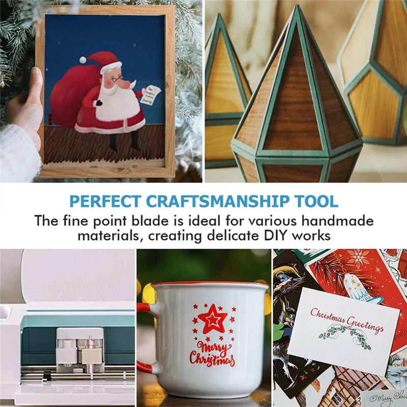 Lame AB06 per Cricut Explore 3/Air 2/Air/One/ Cricut Maker 3/Maker Custodia robusta Lame per plotter da 30/45/60 gradi