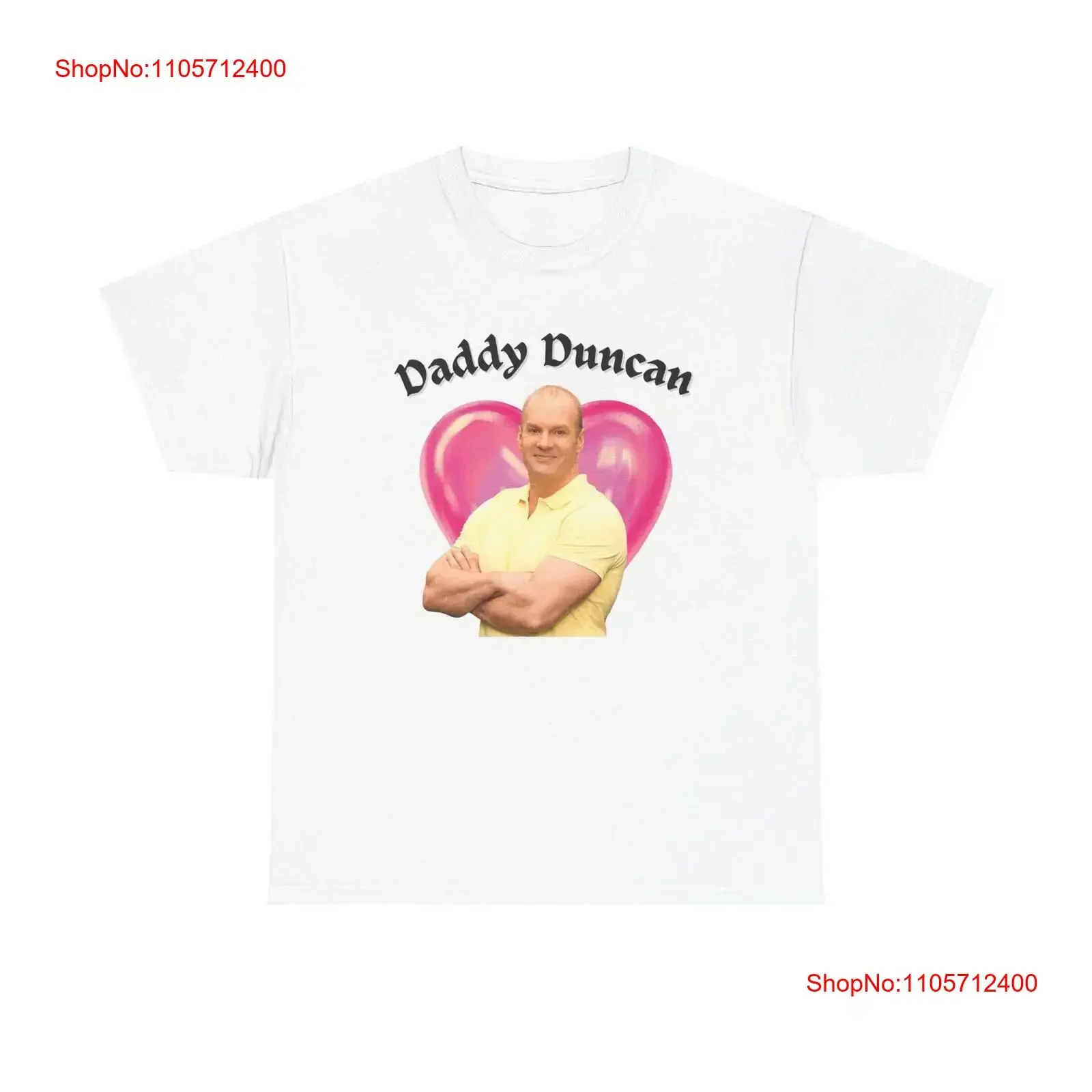 Daddy Duncan Meme T Shirt Bob Funny for Her Him Christmas vintage Washed Stylish designer clothes Casual Slightly Soft