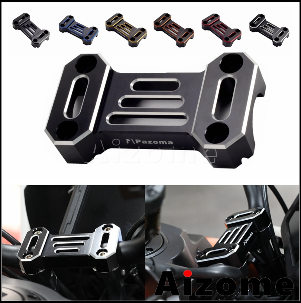 2021-2024 CNC Aluminum Motorcycle Handlebar Risers Top Clamp Cover For Harley Pan America 1250 Special RA1250 RA1250S RA 1250 S