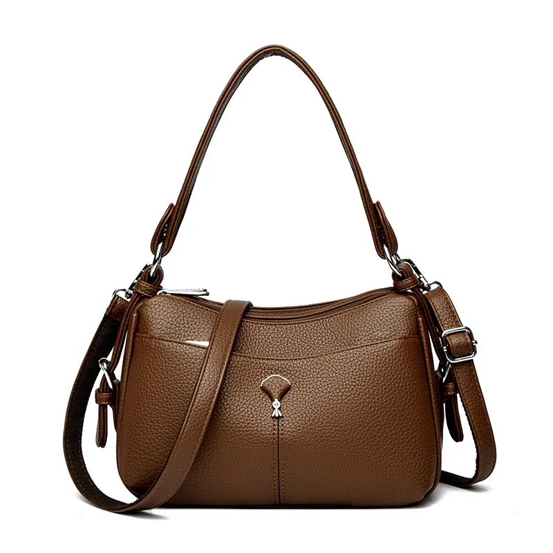 新しいファッション小さな正方形シンプルな多用途ショルダーエレガントママカジュアル通勤クロスボディバッグ