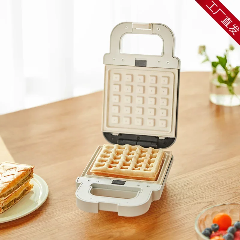 Olayks Breakfast Sandwich & Waffle Toaster - Household Multifunctional Kitchen Appliance