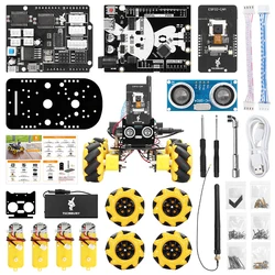 Tscinbuny Robot Kit für Arduino Starter Kit Roboter programmierbar ESP32 Professionelle pädagogische Roboter-Komplette Automatisierungskits