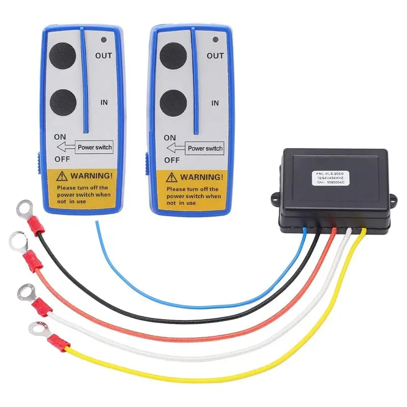 ABJJ Cordless Winch Remote Control Kit,Xbull Winch Remote Control Kit,Cordless Winch Remote Control