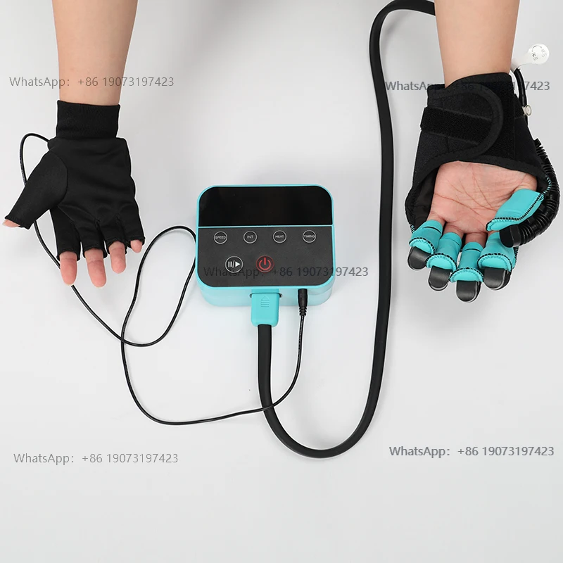 Hands EXERCISER Rehabilitation Robotic Gloves Finger Exercise Equipment Massager Stroke Hemiplegia Cerebral Palsy Arthritis
