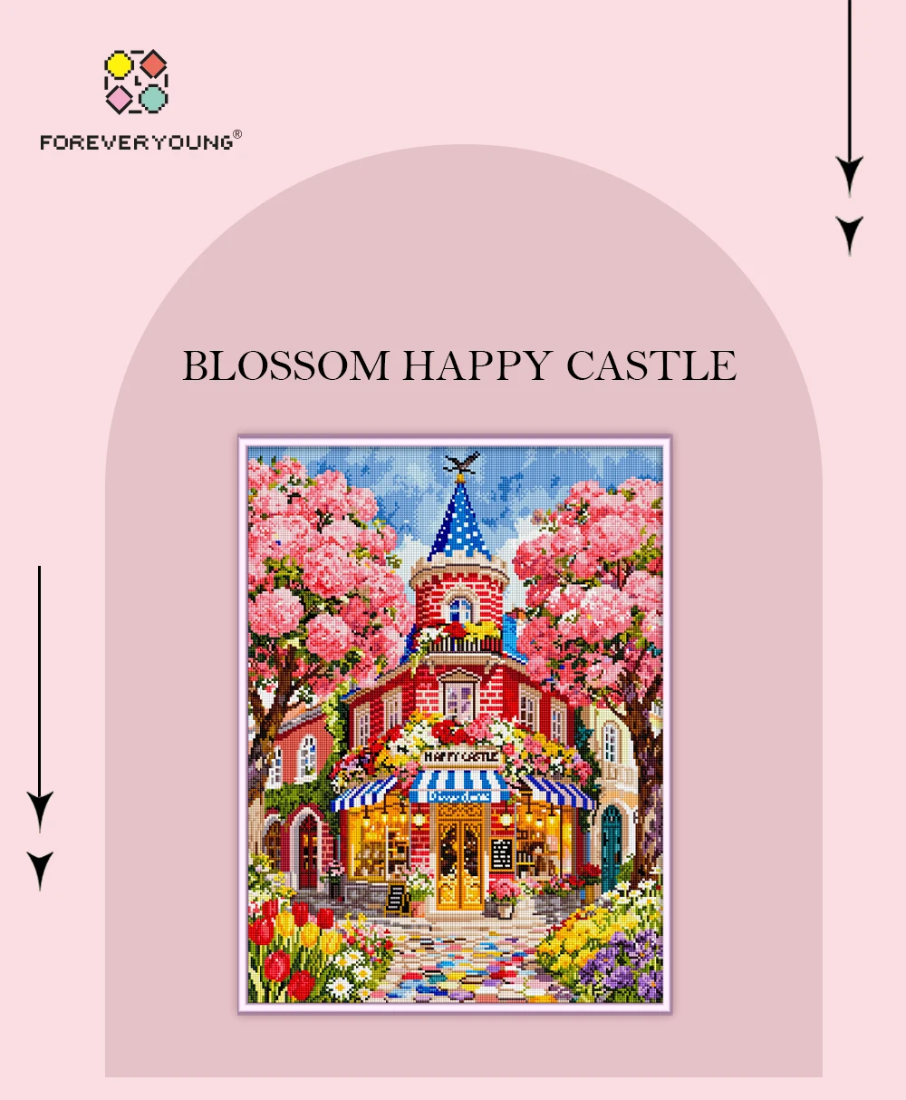 Forever Young Castle Diamond Art 2