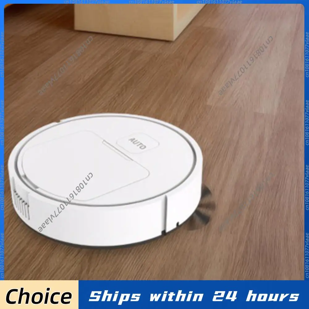 3-in-1 Robot Vacuum Cleaner USB Rechargeable 1000Pa Suction Sweeper Robot 75 Min Runtime for Home Floor Washing Carpet Pet Hair