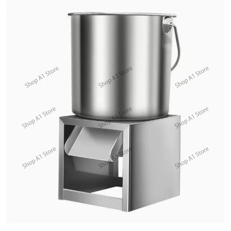 220V Stainless Steel Vegetable Chopper, Multi-purpose Small Feed Grinder, Vegetable Shredder & Powder Mill for Chicken Feeding