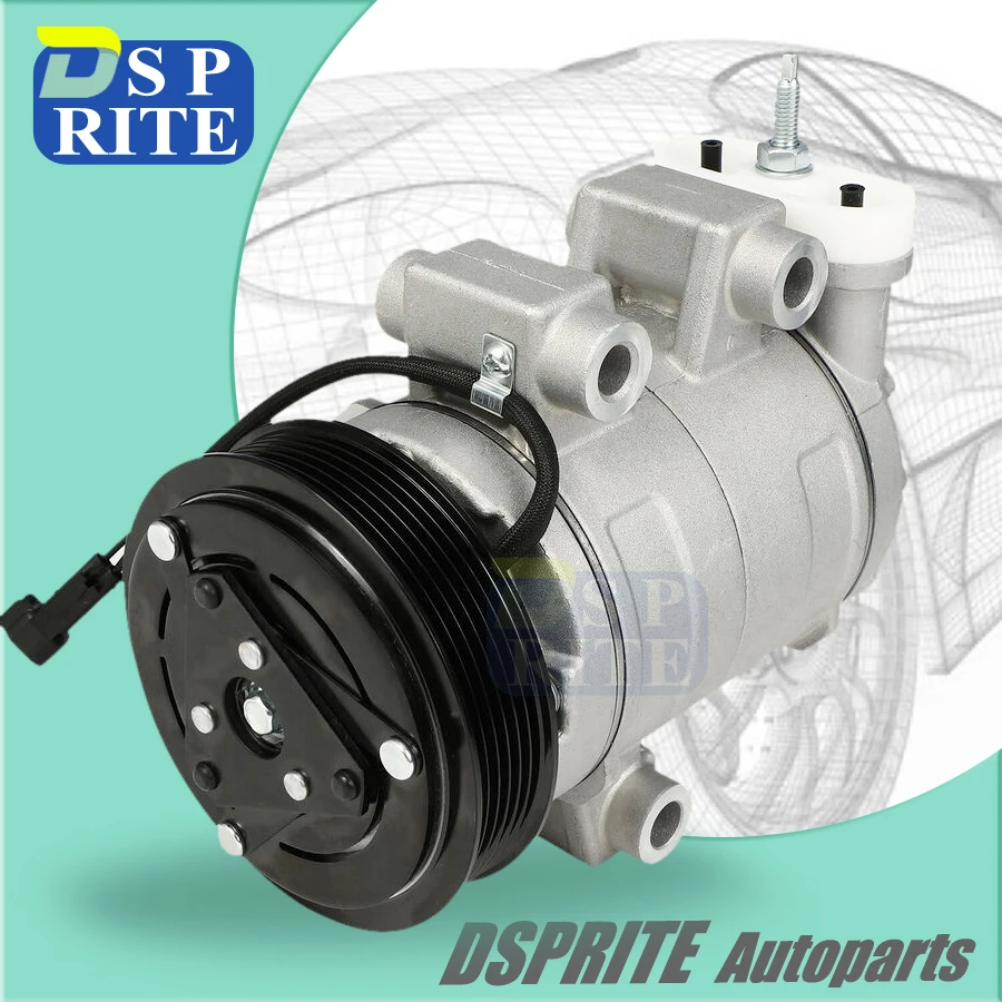 Компрессор переменного тока DKS17D для Chevrolet Equinox/Pontiac, 1522387, 19129809, 19129876, 19130251, 11167661, 89022500, 11168661