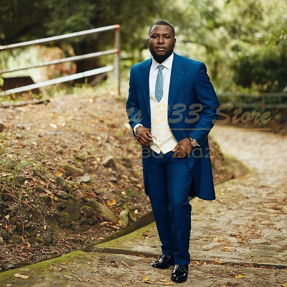 

Formal Men's Suits 3 Piece Jacket Pants Vest Fashion Wedding Evening Tuxedos High Quality Male Clothing Costume Homme 2026