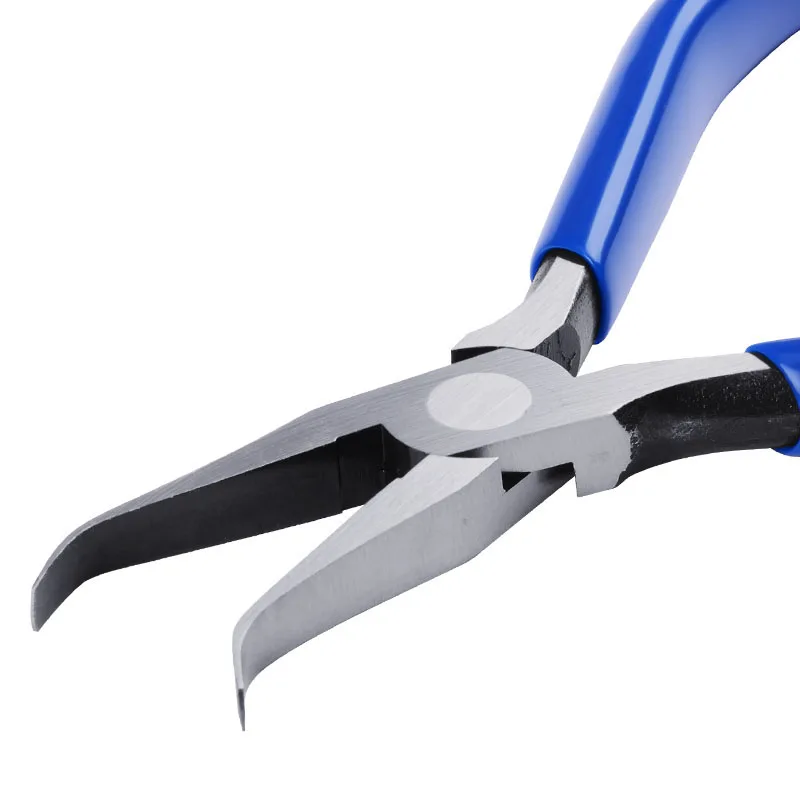 KEIBA imported electronic pliers Angle curved nose pliers Toothless nose pliers Angle pliers F-695