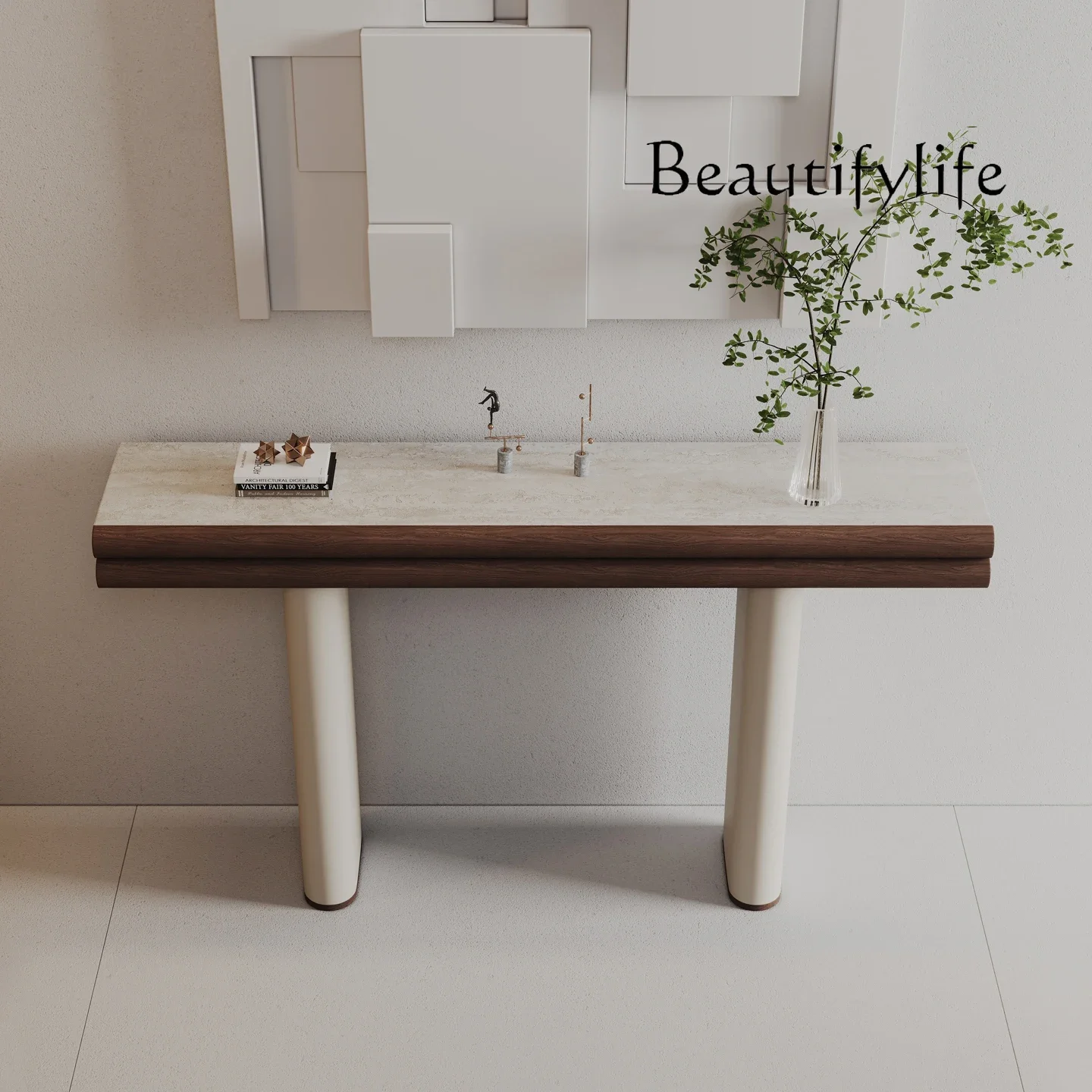 

X Premium Entrance Table Living Room Corridor Aisle Against Wall Entrance Table Hotel Solid Wood Entrance Table