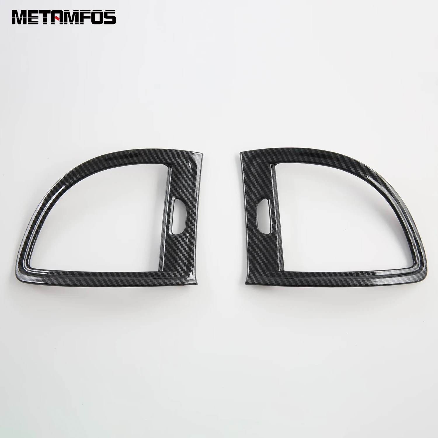 For Chrysler 300 2011-2022 2023 Carbon Fiber Side Front Air Condition Vent Outlet Cover Trim Interior Accessories Car Styling