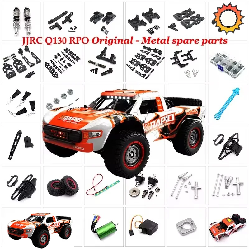 

Upgrade Metal Front & Rear Suspension,Wheel Hubs,Bearing,Steering Rob,Aluminum Parts for SCY16101,16102Pro,16104,SG116,Q130 Ect