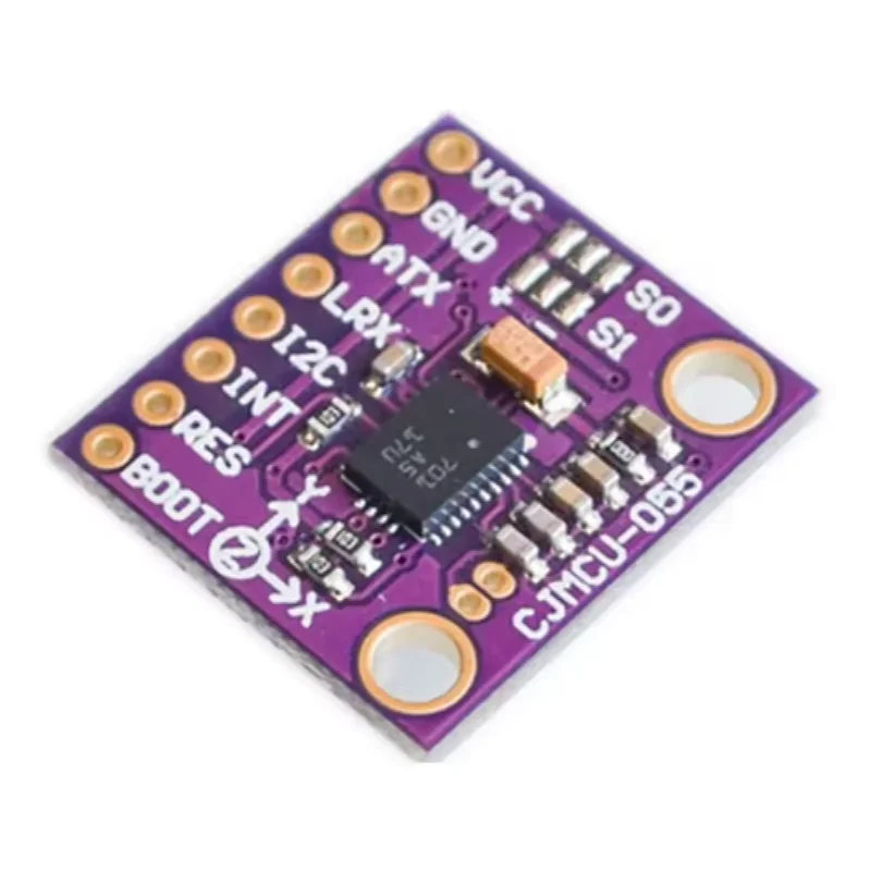 McU-055 MCU+9DOF BNO055 Intelligent 9axis Attitude sensor module 9-axis acceleration gyroscope magnetic field