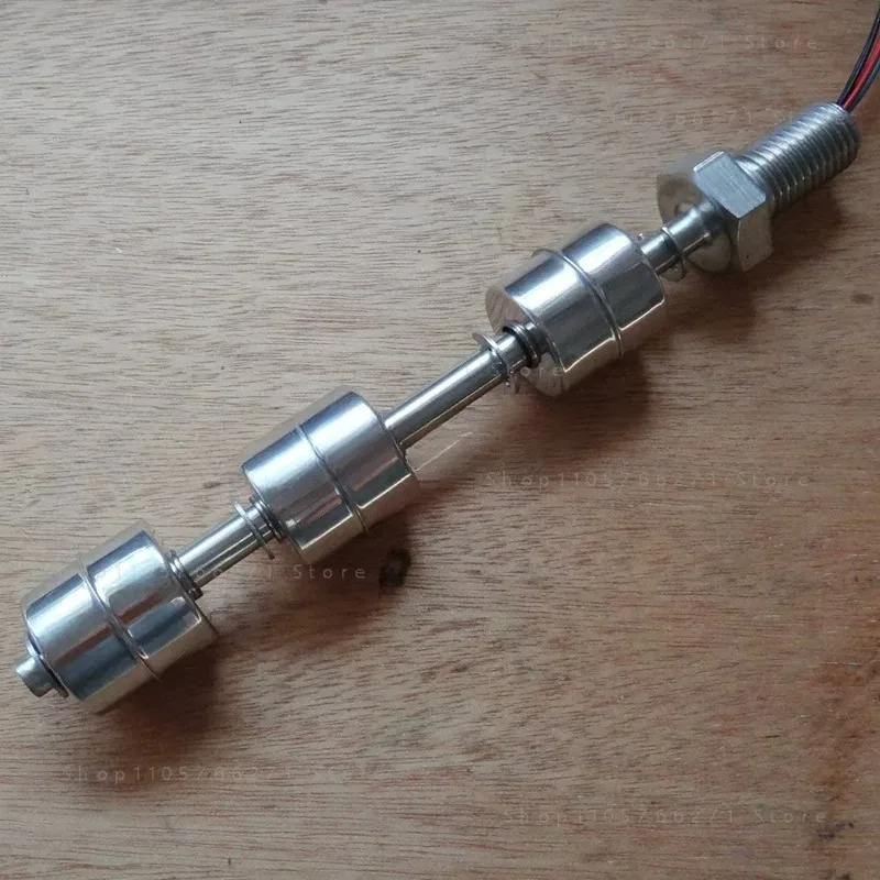 For M12 Extended Thread Stainless Steel Float Level Switch Water Level Controller