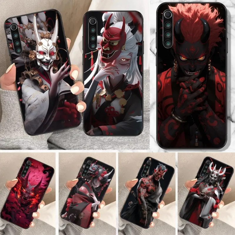 Oni Ronin Girl Smart Phone Case for Xiaomi Mi 13 12 12S 12T 11T 10T 9T Lite Pro Ultra Poco F3 F4 F5 X4 GT Black Cover Funda