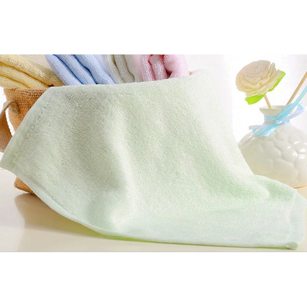

9 шт., детские мочалки из бамбукового волокна, мягкие квадратные полотенца премиум-класса для лица, белый, зеленый, розовый, полотенце для лица новорожденного, слюнинг, сплюнивое молоко