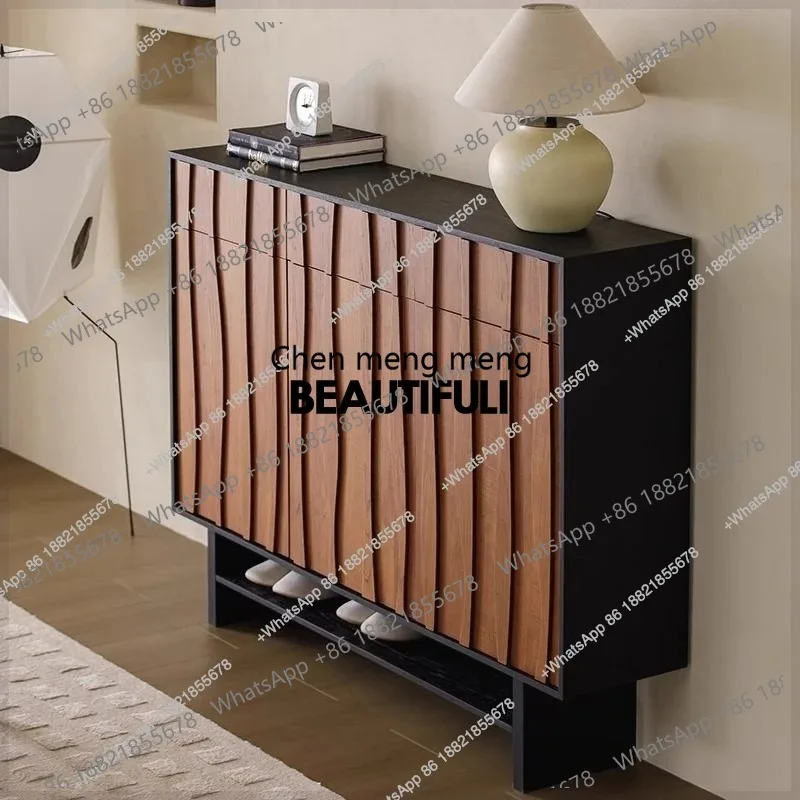 

Деревянные тапочки, органайзер для обувного шкафа, мобильное хранилище, скрытая полка для обуви, предметы первой необходимости в общежитии, вертикальная входная мебель Zapatero H