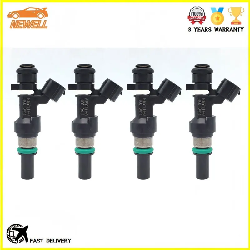 4pcs FBY11H0 16600-1HC0A FBY1010 Fuel Injector For Nissan Note E12 Micra K13 1.2 2010-2018 High Quality Engine Fuel Nozzle