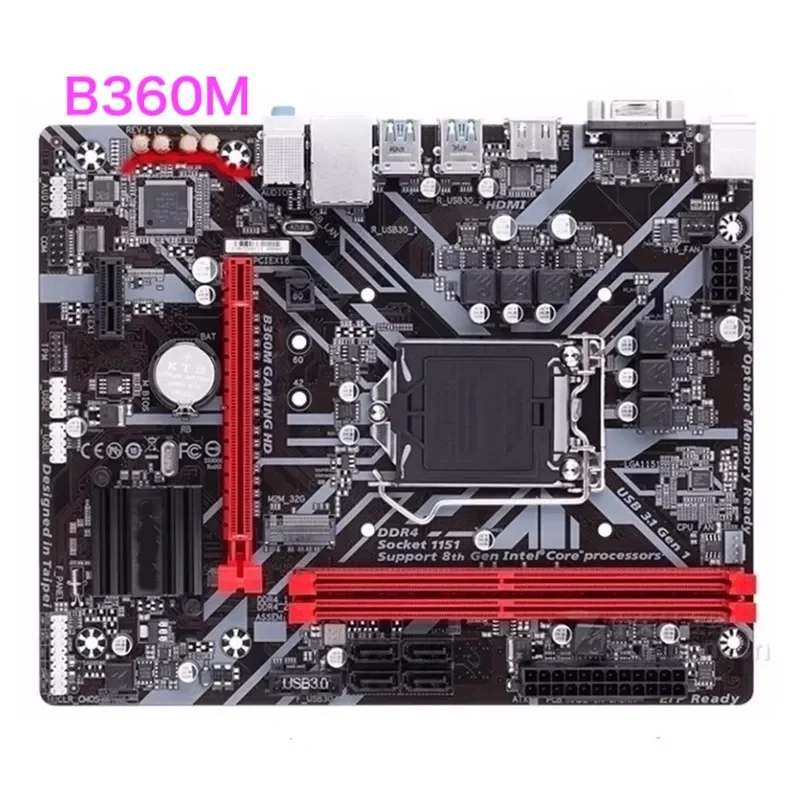 Suitable For Gigabyte B360M GAMING HD Motherboard LGA 1151 DDR4 Micro ATX Mainboard 100% Tested OK Fully Work