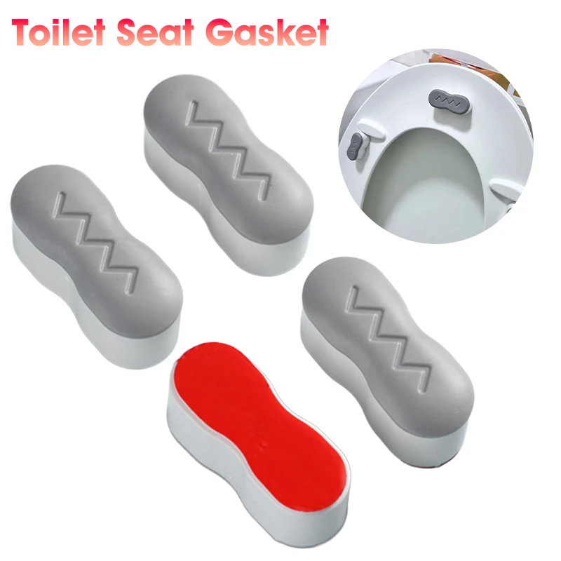 

4/8/12pcs Toilet Seat Bumper Bidet Seat Bumpers With Strong Buffer And Adhesive Function For Bidet Attachment Keep Toilet Seat